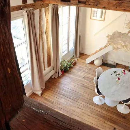 Apartamento Loft Style 4 People In And Trendy París