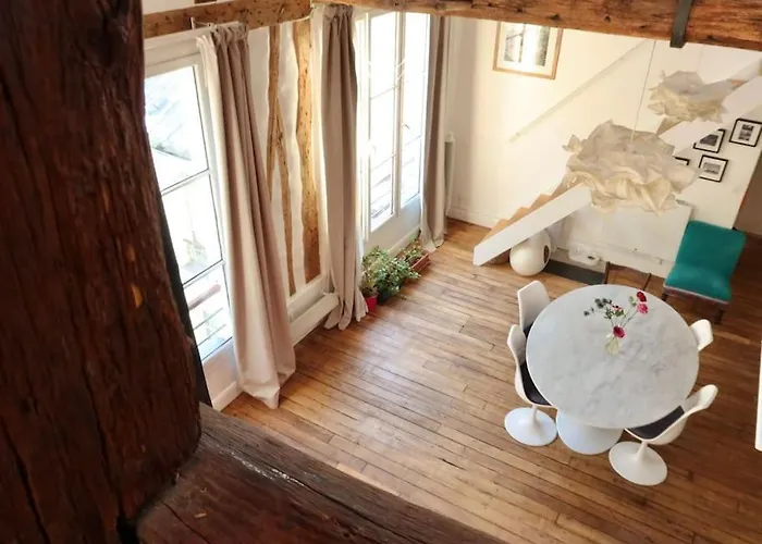 Appartement Loft Style 4 People In And Trendy Paris